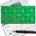 Green 3D Lenticular Checkbook Cover (Butterflies)